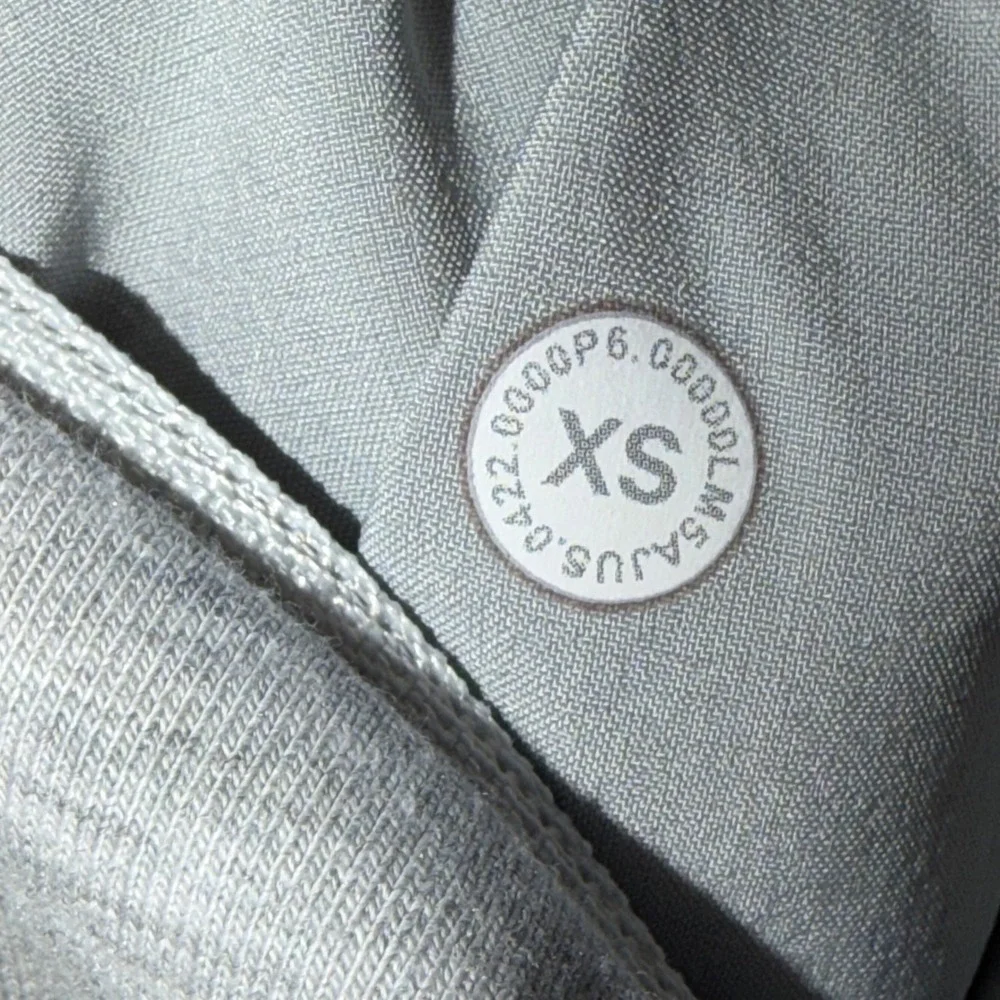 Lululemon Men's City‎ Sweat Gray Jogger Pants Size XS Athleisure Gym Drawstring